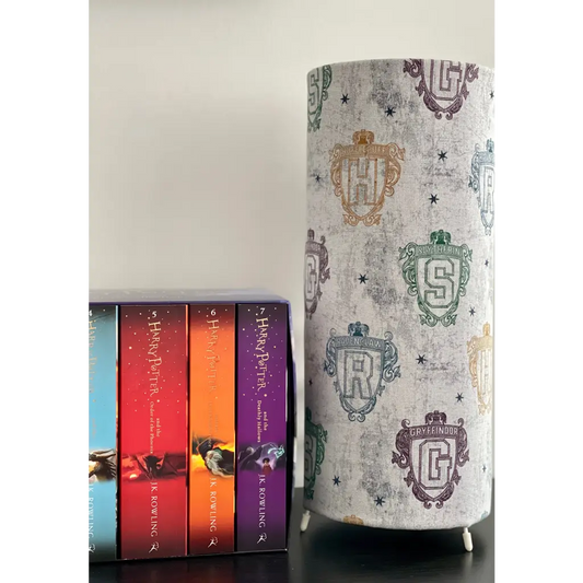 table lamp Singapore in Harry Potter pattern