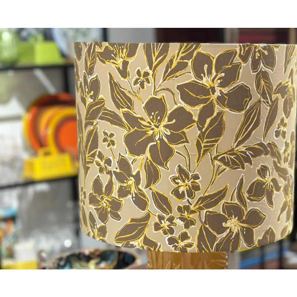 Handmade fabric lampshade Singapore